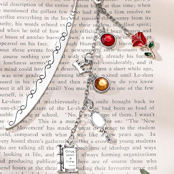 Fairy Tale Charm Metal Bookmark with Gift Box - Picture 1 of 6